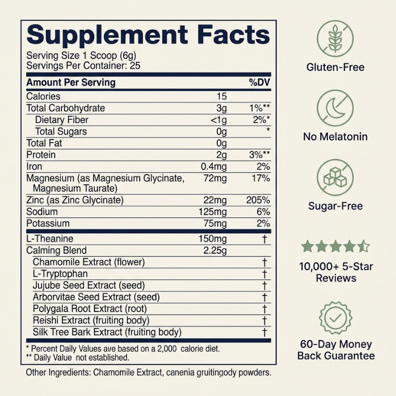 Nerva Health - Magnesium Sleep Aid